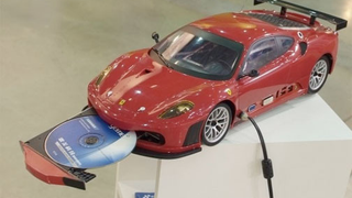 Atom-Based Ferrari Makes Up for Lack of Horsepower With Extreme Levels of Novelty